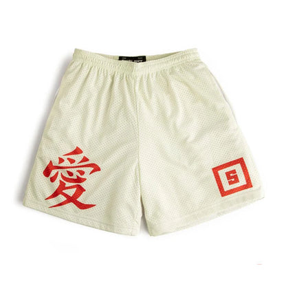 Anime Shorts Men Devil Fruit Manga Sports Shorts to Gym Fitness 3D Print Bermuda Masculina Quick Dry Mesh Oversized Board Shorts