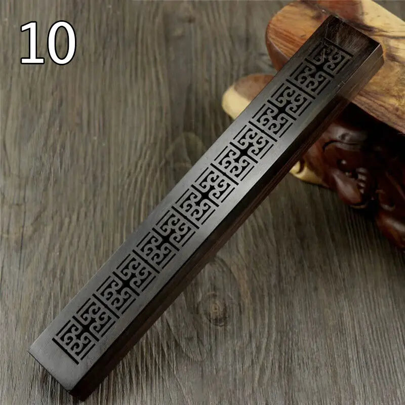 New Wood Aromatherapy Incense Stick Holder Hollow Incense Burner Censer Box Line Incense Burner Handmade Decoration Craft Gifts