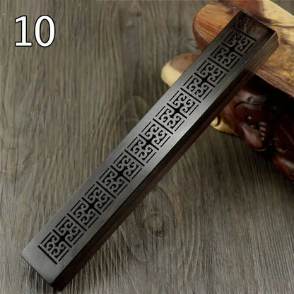 New Wood Aromatherapy Incense Stick Holder Hollow Incense Burner Censer Box Line Incense Burner Handmade Decoration Craft Gifts