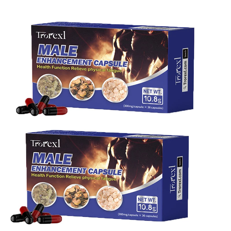 Epimedium Herbal Capsules for Mens, Natural Energy Male Enhancing Supplements, Strength & Performance