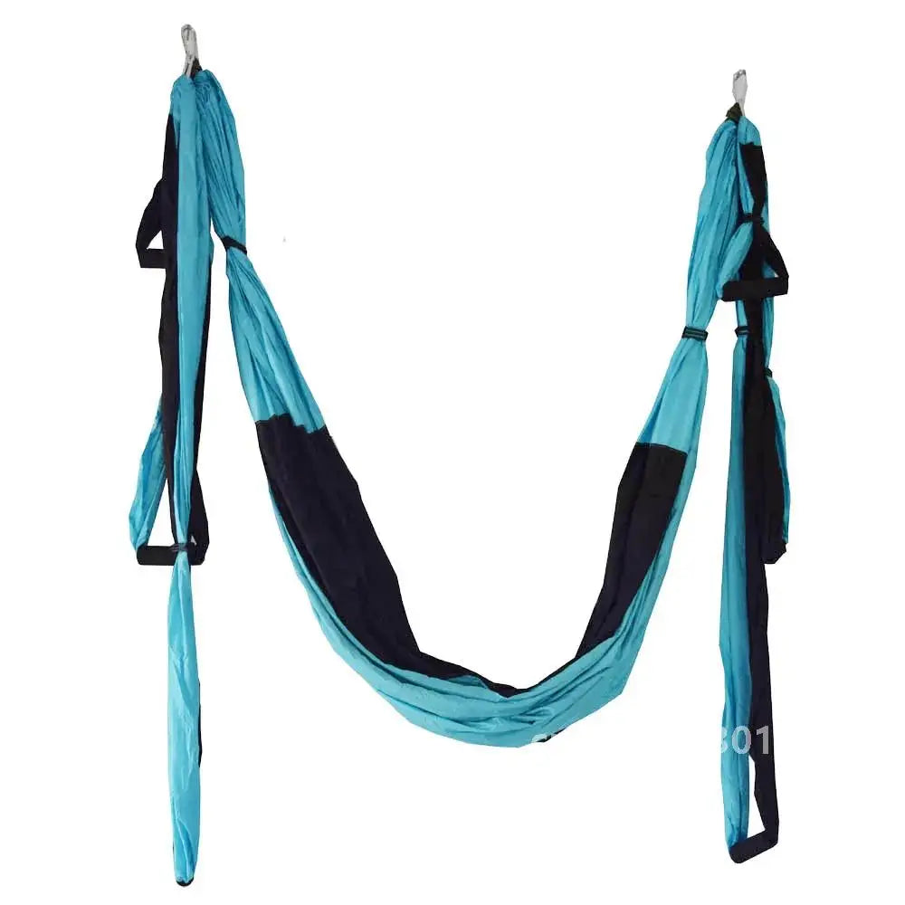 Aerial Yoga Swing with Extension Straps Antigravity Yoga Hammock Aerial Trapeze Sling  Inversion Tool for Home Gym Fitness