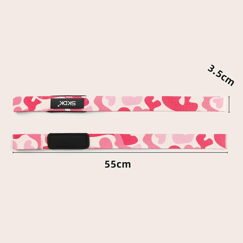 Weightlifting Wrist Straps Strength Training Adjustable Non-slip Gym Fitness Lifting Strap Wrist Support Grip Band