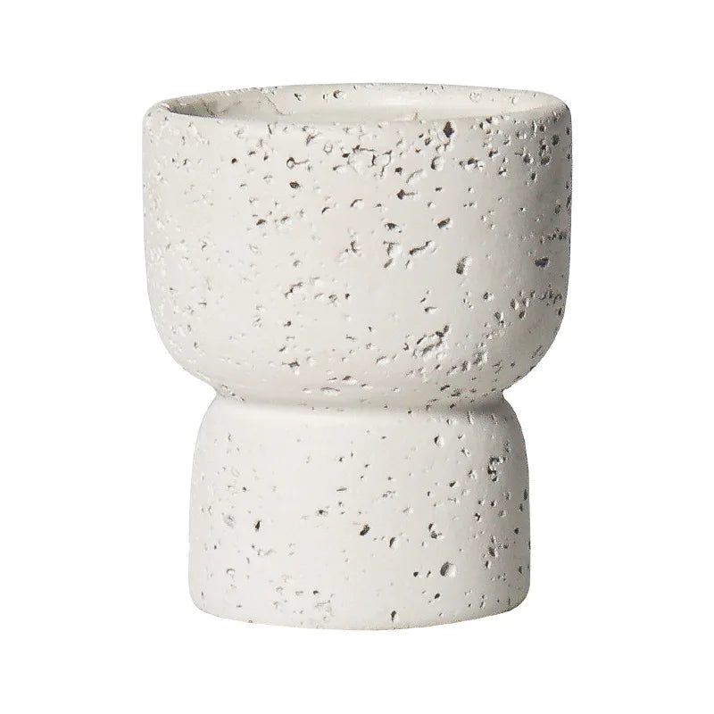 Simple Cement Home Aromatherapy Candle Empty Cup Diy High-value Crafts Indoor Candlestick Modern Home Decoration Ornaments