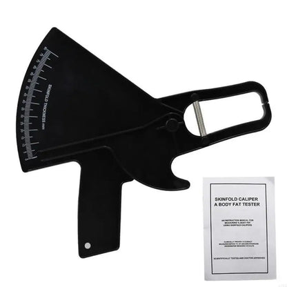 Body Fat Loss Tester Calculator Fitness Caliper Clip Measurement Fat Chart