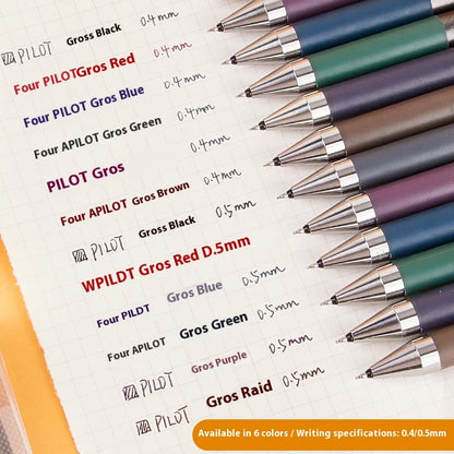 Pilot Juice Up Limited Edition Retro Glitter Metallic Gel Pen 0.4/0.5mm Multi-Color Smooth ST Tip for Writing,Drawing,Journaling