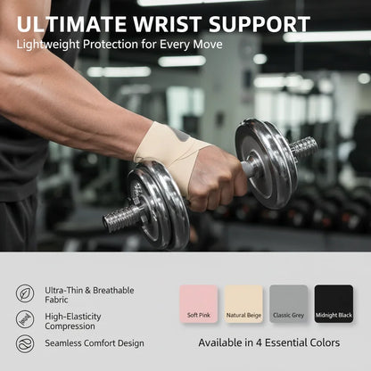 Ultra Thin Fixed Spandex Sport Wrist Guard Brace for Wrist Sprain Tendonitis with Fastener Tape Fitness And Sports Wrap Joint Su