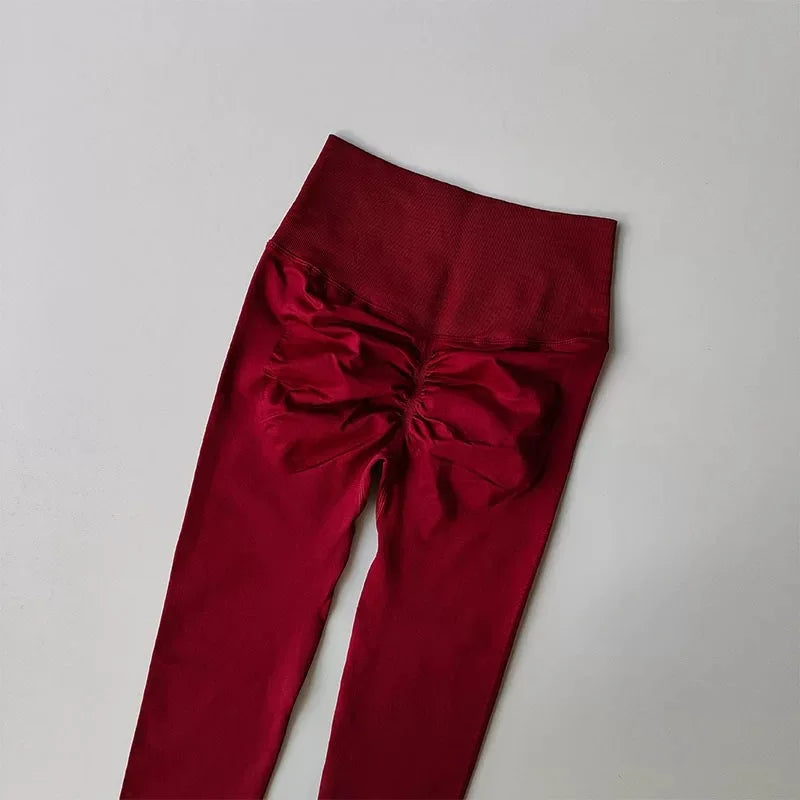 High Waist Women's Yoga Exercise Pants: Comfortable High Elasticity Leggings for Hip Lifting Fitness Training