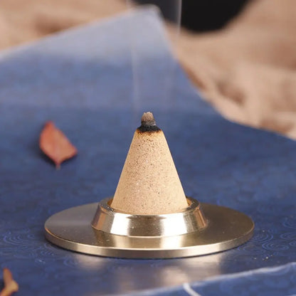 Pure Copper Incense Burner Craft Incense Tools DIY Incense Cones Fragrant Spoon Making Molds Moulds Retro Brass Censer