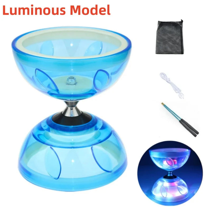 Portable Diabolo Chinese Yoyo Diabolo Set Portable Fitness Gear For Adults Kids Elderly Outdoor Indoor Agility Exercise