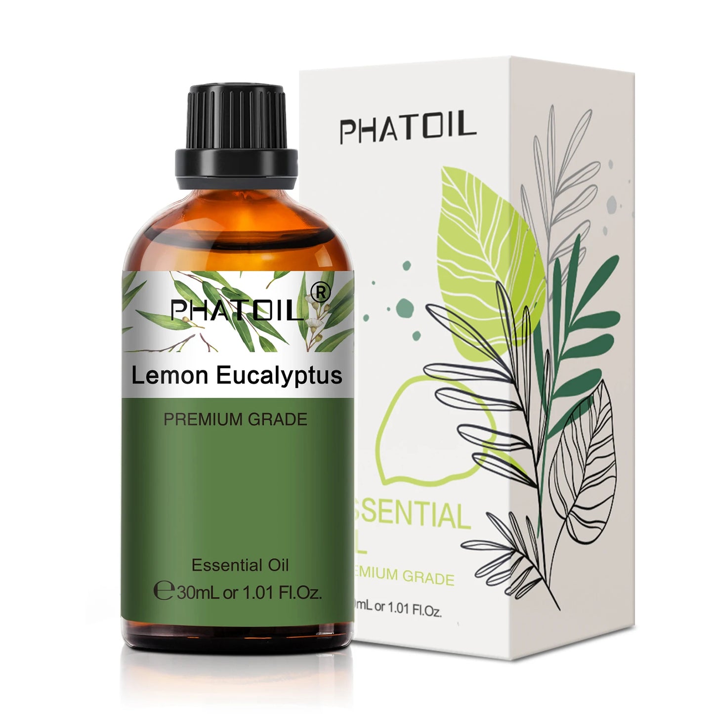 PHATOIL Reed Diffuser Essential Oil For Aromatherapy-30ml Lavender Lemon Eucalyptus Sweet Orange Sandalwood Aroma Essential Oils
