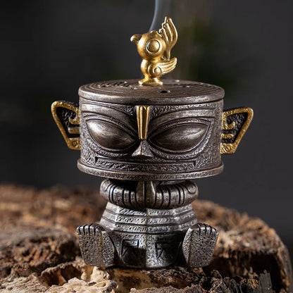 Sanxingdui Incense Burner Household Indoor Sandalwood Incense Burner Merchandise Incense Products Aromatherapy Zen Garden