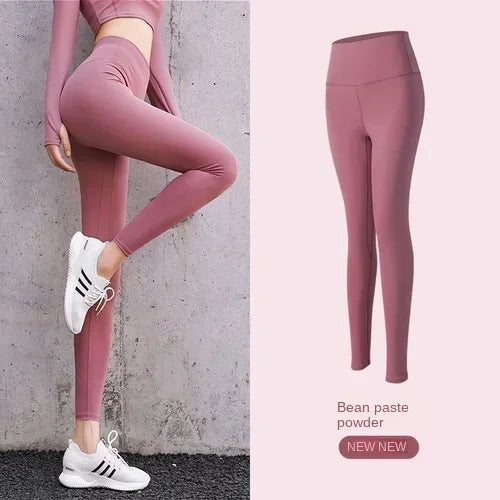 Women Open Crotch Pants Invisible Zipper Open Crotch Tight Leggings Yoga Pants Plus Size High Waist Couples Outdoor Trousers