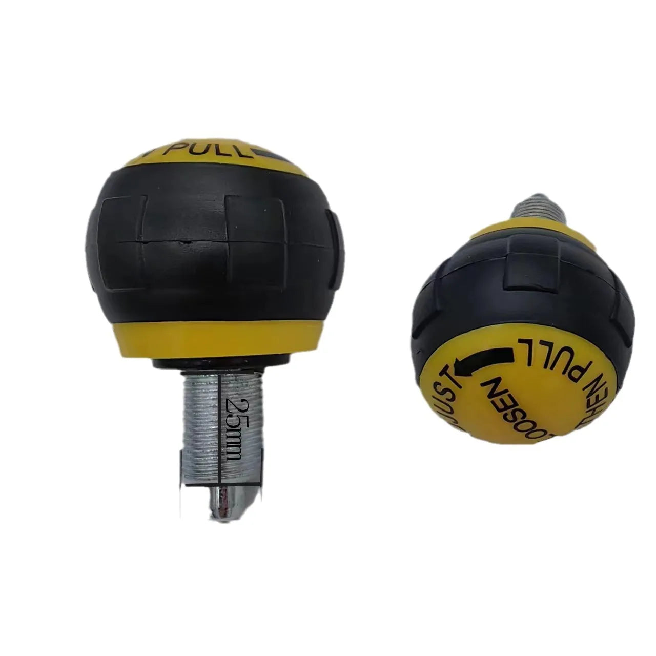 Fitness Bike Pull Pin M16 Equipment Replacement Pull Head Accessory Adjustable Ball Shape Spring Knob for Gym Exercise Bike
