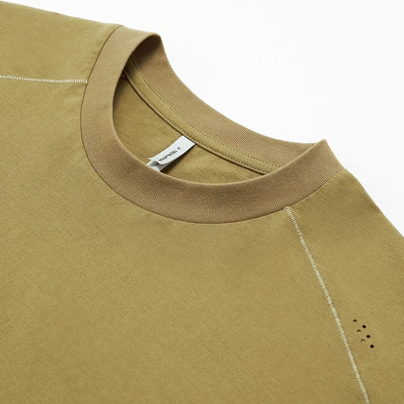 Dragon Scales Hydrogen Long-Sleeve T: Your Breezy Autumn Essential Breathable and Sweat-wicking O-neck Long-sleeved Shirt