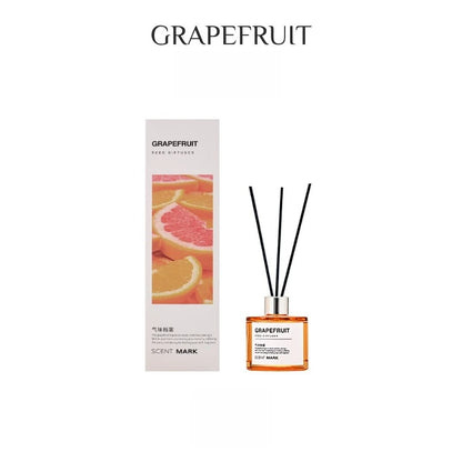 50ML Reed Diffuser Sets Lotus Jasmine Rose Oil Flameless Scent Diffuser Home Fragrance Car Air Freshener Sticks Aromatherapy