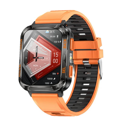 BWSMRIG New Men Smart Watch IP68 Waterproof Bluetooth call  Heart Rate Sleep Monitoring Sport Fitness Smartwatch for Android IOS