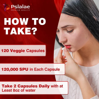 High Potency Serratiopeptidase Capsules - Supports Sinus Health and Airway Function and Improves Immunity Supplement