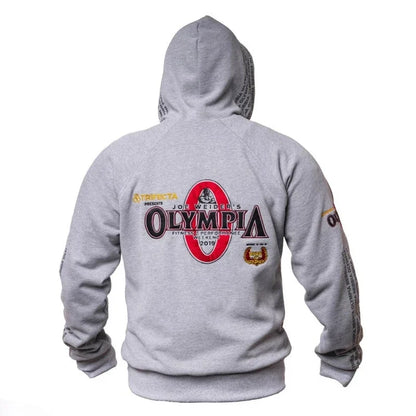 Men Gyms Hoodies Gyms Fitness Bodybuilding Sweatshirt Pullover Sportswear Male Workout Hooded Jacket Clothing