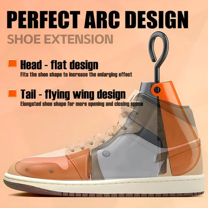 Repacego 1Pcs Shoe Stretcher Shoe Extender  Universal Unisex Women Men Adjustable Length Width high low top shoes tree Keeper