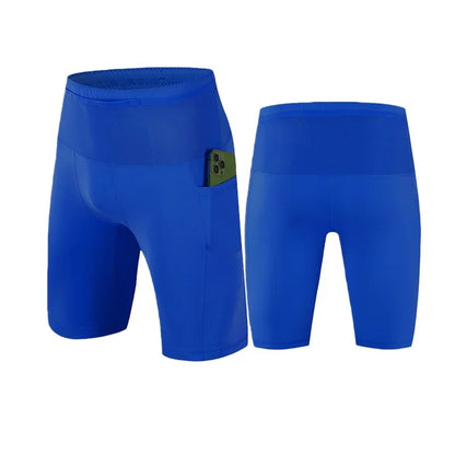 Summer Men Gym Running Shorts Casual Basketball Shorts Quick Dry Sport Training Shorts Elastic Fitness Beach Shorts Man Clothing