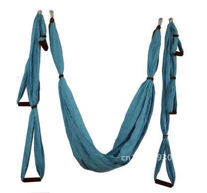 Aerial Yoga Swing with Extension Straps Antigravity Yoga Hammock Aerial Trapeze Sling  Inversion Tool for Home Gym Fitness