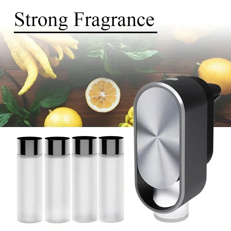 Huitai Car Air Freshener Diffuser Auto Aromatherapy Machine Car Air Outlet Freshener  Electric Aroma Smell Perfume for Men Women