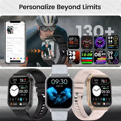 Bip 6 Pro 700 mAh Smart Watch Men Women Outdoor Sports Fitness Heart Rate GPS Track Bluetooth Call IP68 Waterproof Smartwatches