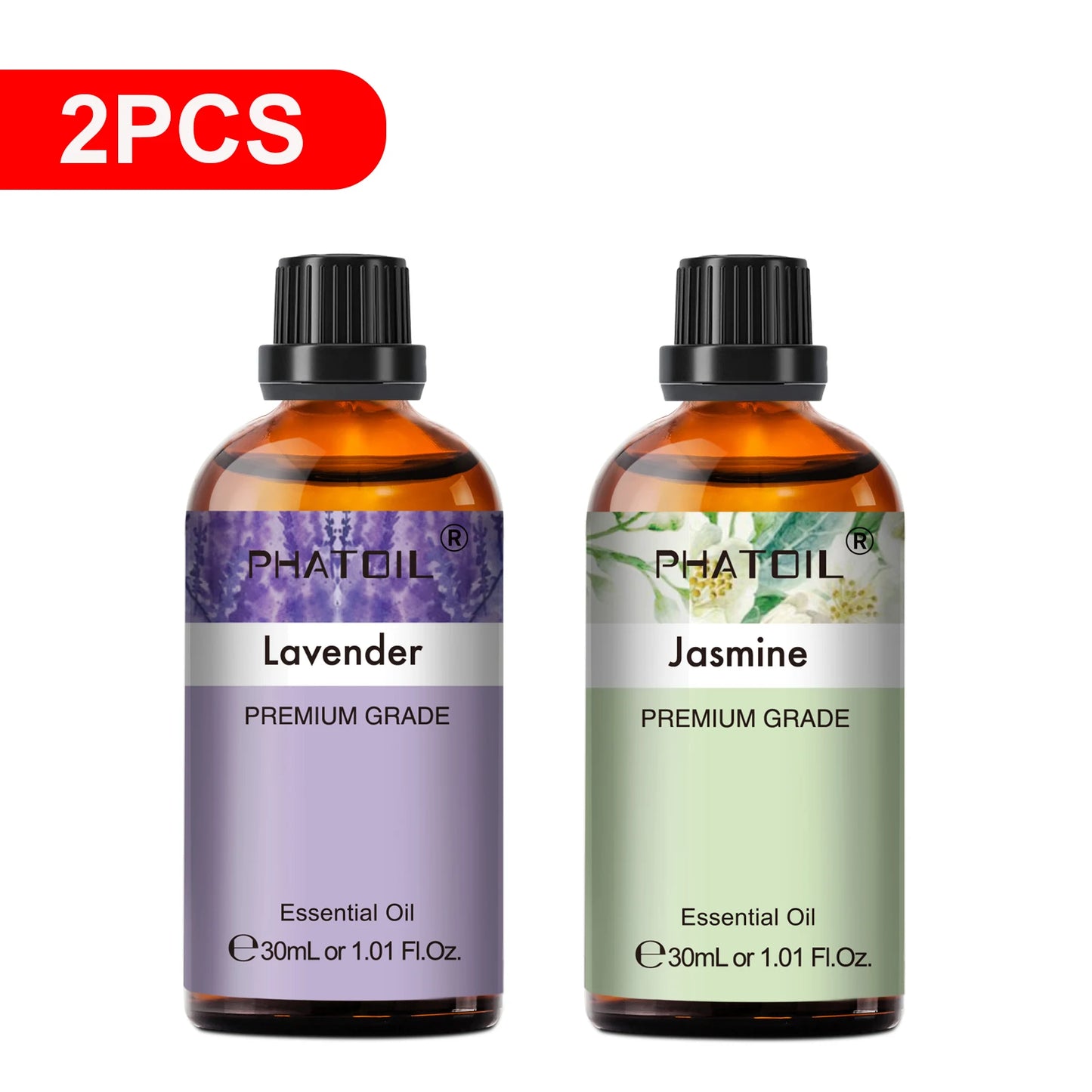 PHATOIL Reed Diffuser Essential Oil For Aromatherapy-30ml Lavender Lemon Eucalyptus Sweet Orange Sandalwood Aroma Essential Oils