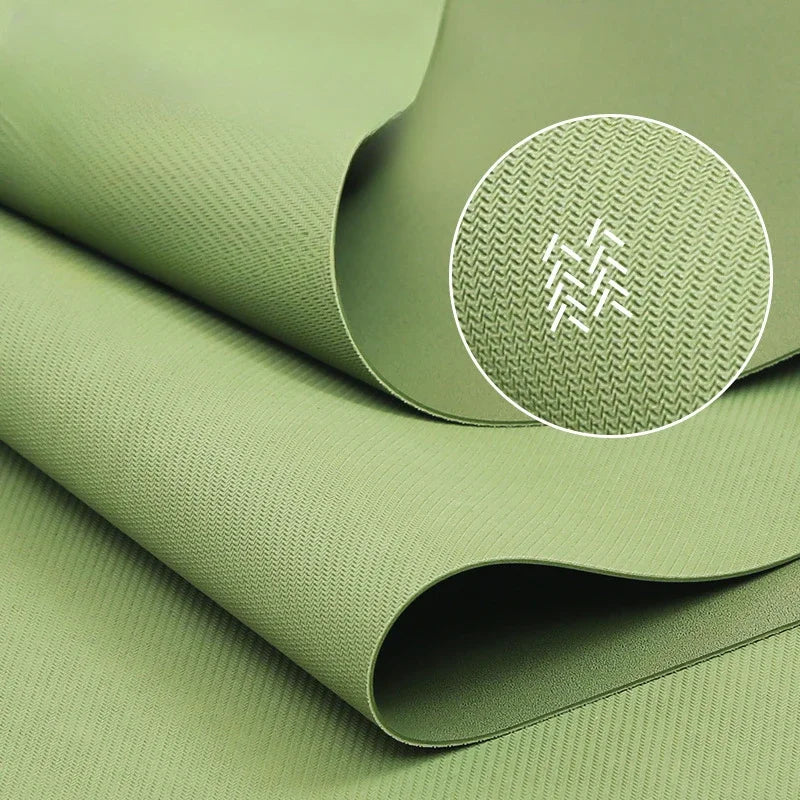 Travel Portable Yoga Mat 1.5mm Coconut Fiber Natural Rubber Non Slip Fitness Yoga Mat Female PU Luxury Mat