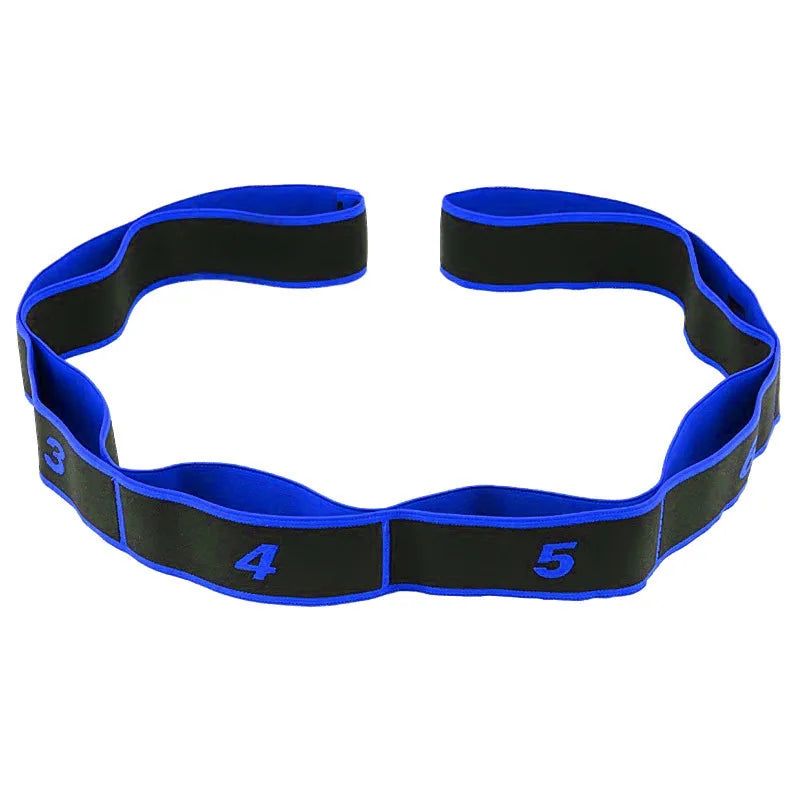 Elastic Yoga Stretching Strap Ballet Dance Leg Stretching Band Beginner Pilates Dance Gymnastics Loop Strap Belt Fitness Sport