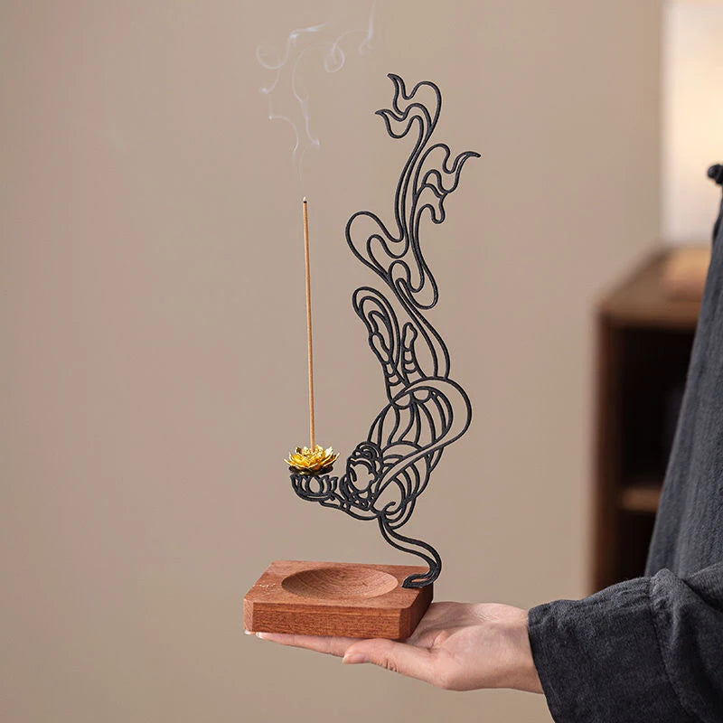 Modern Indoor Incense Burners Sculptures Figurines Incense Burners Living Room Aroma Diffuser Decor Aroma Diffuser Creative