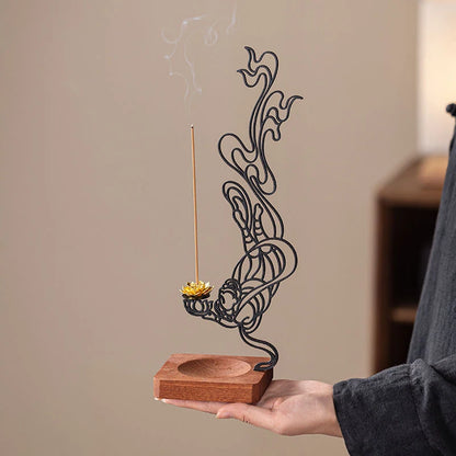 Modern Indoor Incense Burners Sculptures Figurines Incense Burners Living Room Aroma Diffuser Decor Aroma Diffuser Creative