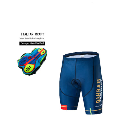 2026 Cycling Shorts Men's Riding Shorts Summer Anti-UV MTB Bicycle Short Tights pants 19D Gel Pad Bike Team Racing Wear ciclismo