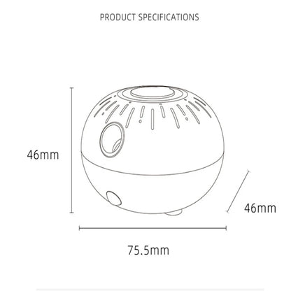 Mini Pure Oil Fragrance Diffuser Aromatherapy Machine Automatic Induction Portable Cute Aroma Diffuser USB For Bedroom Office