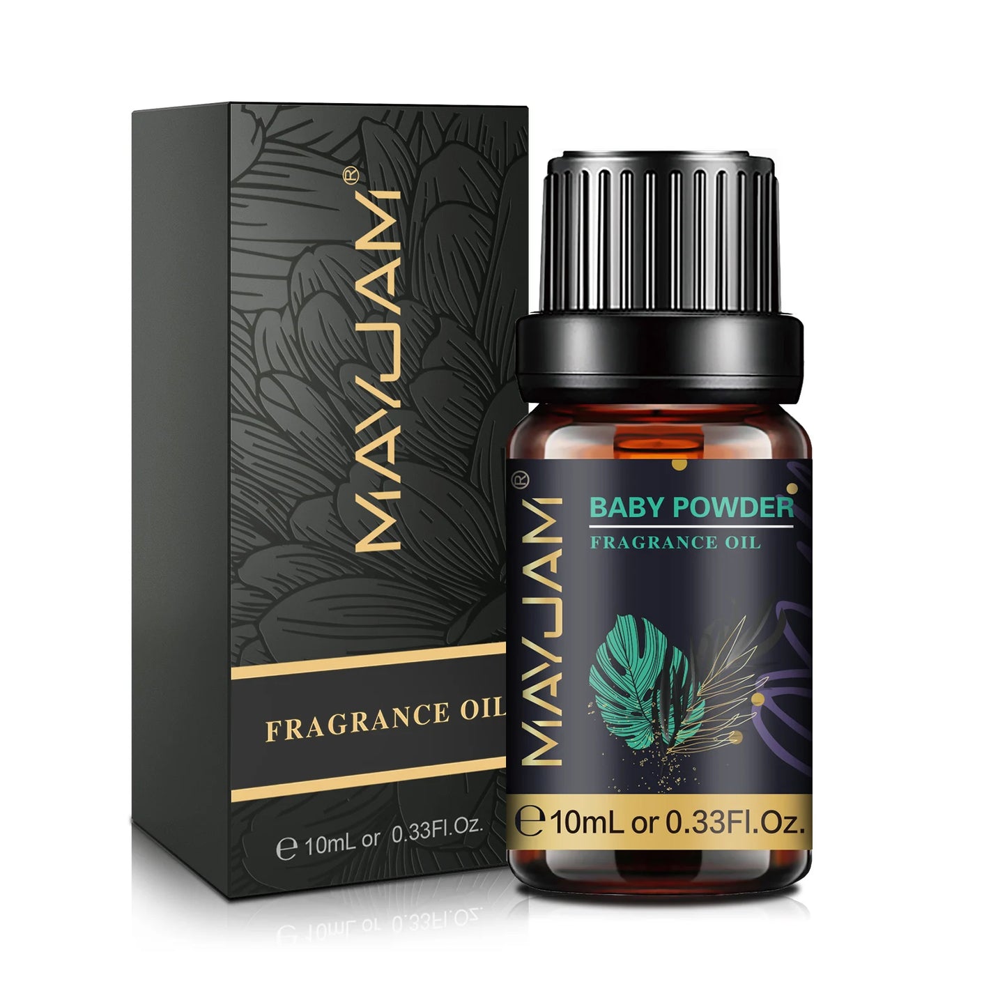 MAYJAM Fragrance Oil for Humidifier Diffuser Candle Making Vanilla Musk Dragons Blood Bubble Gum Sea Breeze Baby Powder Aroma