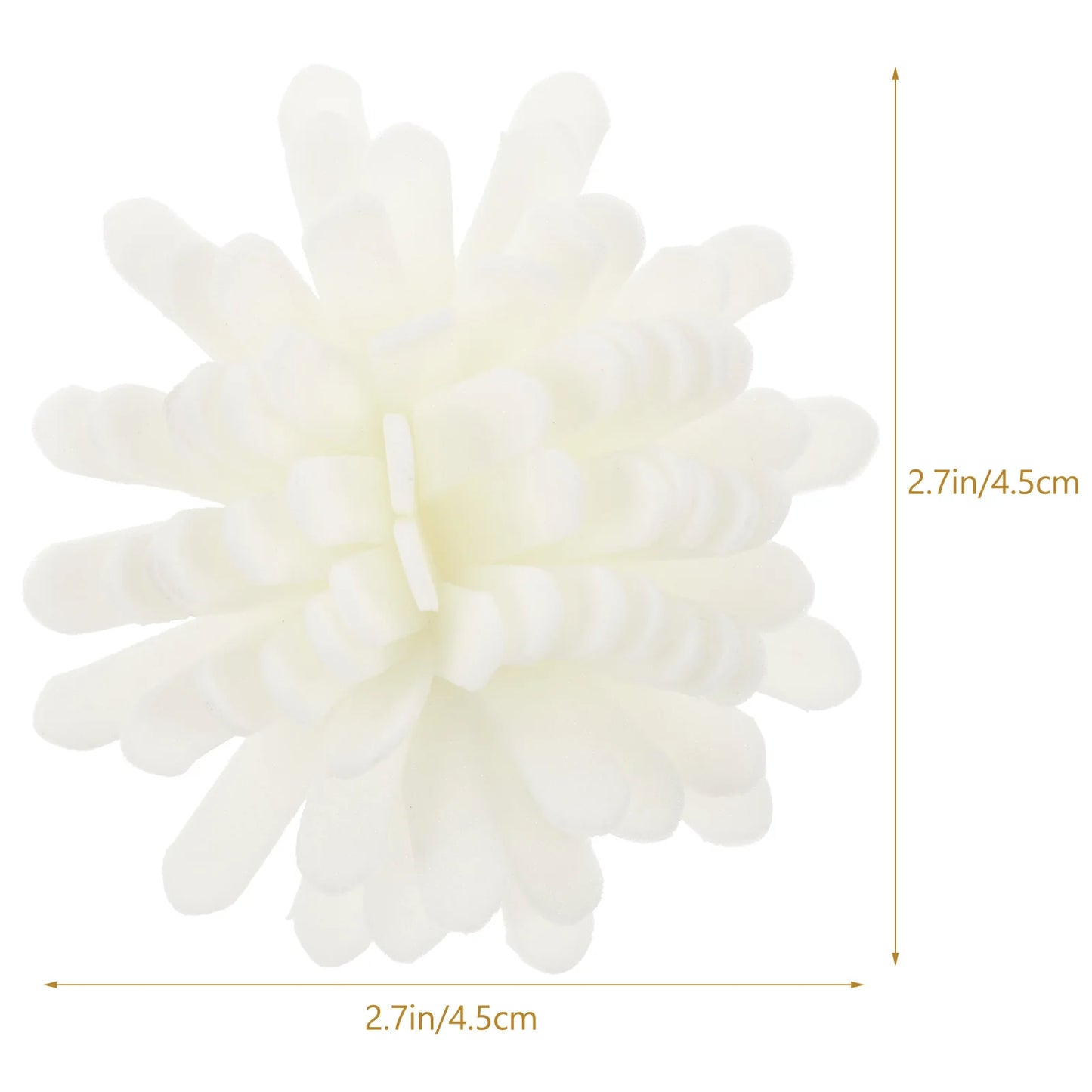 100 Pcs Pe Flower Diffuser Aromatherapy Essential Oil Mini Desk Office Bathroom Sticks Home Decor Elegant Diffuser Sticks