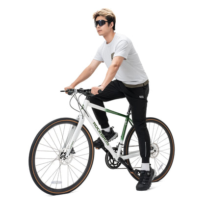 ROCKBROS Summer Cycling Pants Lightweight High Elastic Waterproof Breathable Trousers Sunscreen Men Fitness Outdoor Sports Pants