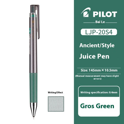 Pilot Juice Up Limited Edition Retro Glitter Metallic Gel Pen 0.4/0.5mm Multi-Color Smooth ST Tip for Writing,Drawing,Journaling