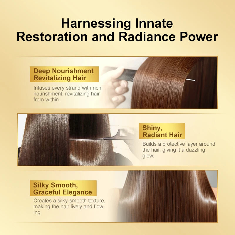 PURC Argan Oil Hair Mask Smoothing Strengthening Soft Nourishing Conditioner Repair Damaged Frizz Hair Treatment Hair Care