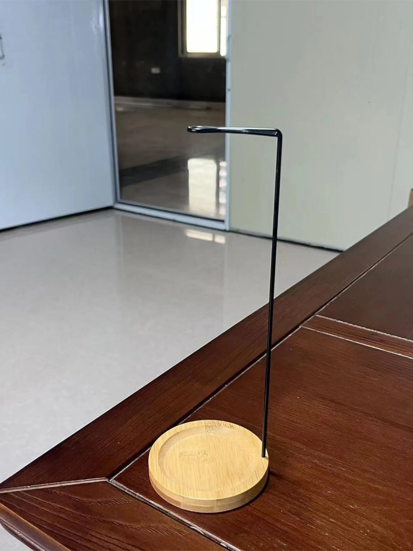Insence Burner Upside Down Incense Burner Incense Stick Holder Wooden Round Incense Tray Ornament Bedroom Home Yoga Decoration