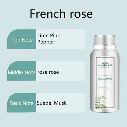 500ML Aromatherapy Oil Air Purifier Suitable for Aroma Diffuser Air Fresheners Humidifier Car Smoke Generator House Air Ionizer