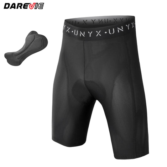 DAREVIE Man's Cycling Underwear MTB Road 80kg/m³ 3D Cut Shockproof Sponge Pad Shorts For Men Anti-Slip Underpant Mens Shorts