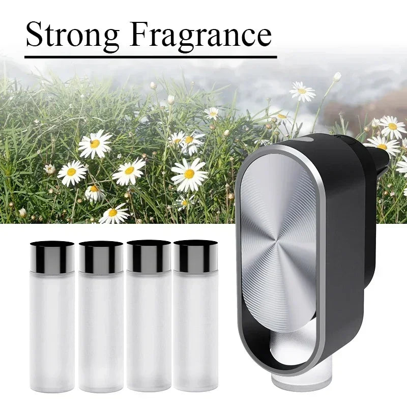 Huitai Car Air Freshener Diffuser Auto Aromatherapy Machine Car Air Outlet Freshener  Electric Aroma Smell Perfume for Men Women