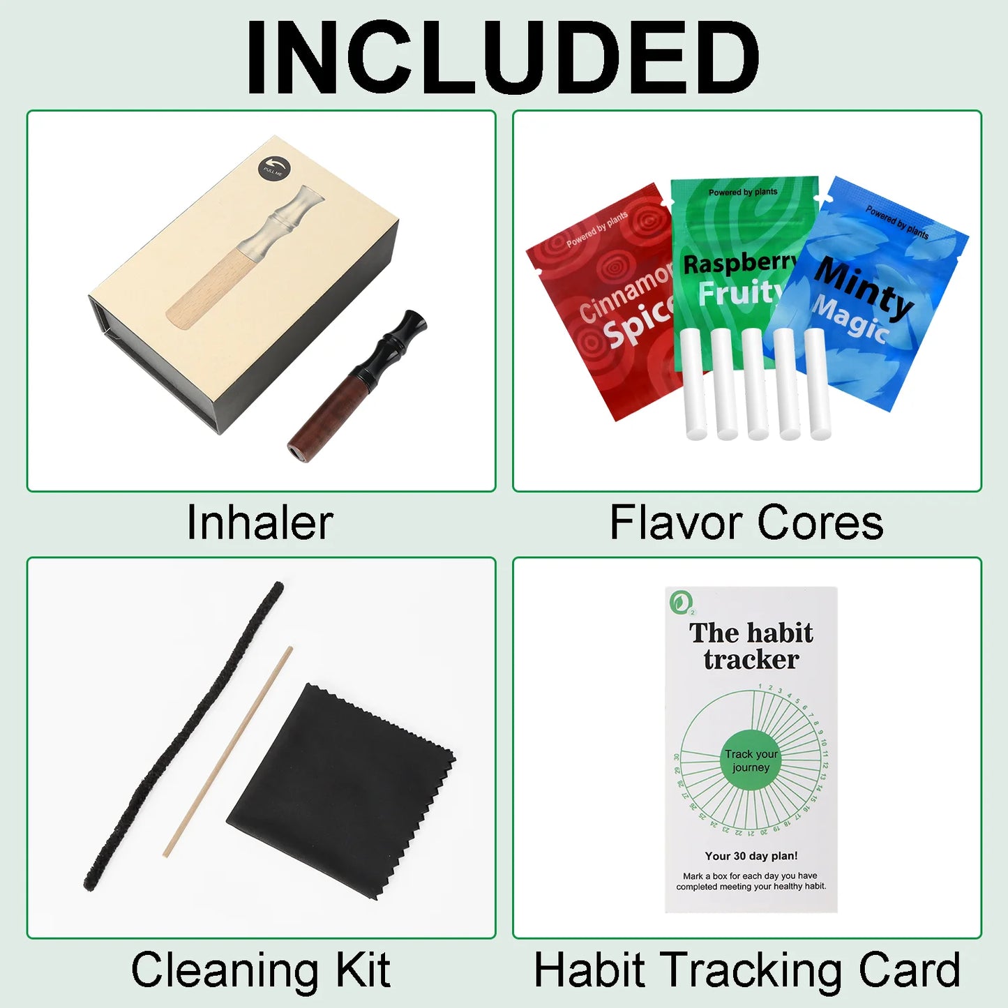 Portable Fresh Breath Oral Stick Natural Flavor Oral Relaxation Inhaler Suitable For Daily Travel Office Outdoor Activities Use