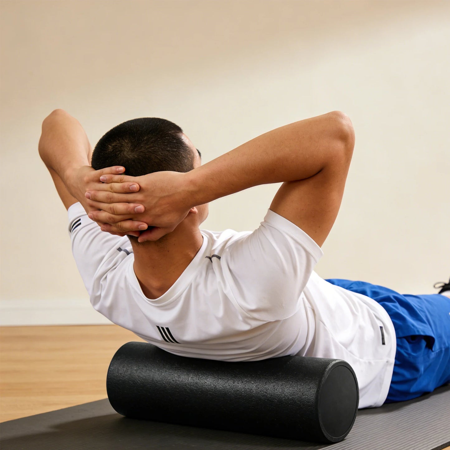 45cm EPP Foam Roller Multi-Purpose Portable Massager Roll Back Leg Arm Foam Massage Shaft For Fitness Training & Massage
