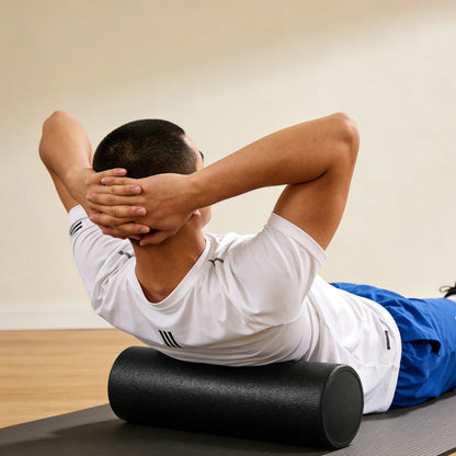 45cm EPP Foam Roller Multi-Purpose Portable Massager Roll Back Leg Arm Foam Massage Shaft For Fitness Training & Massage