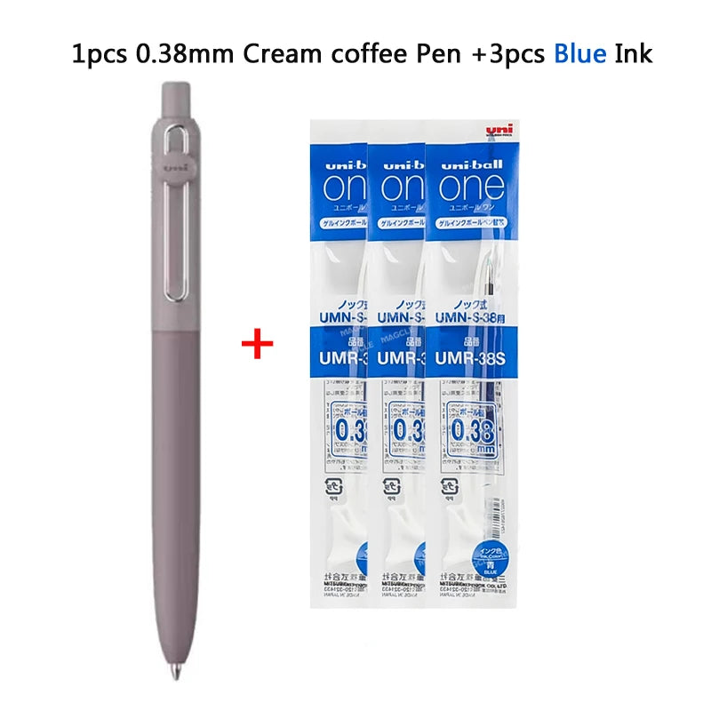 New Uniball Gel Ink Pen 0.5/0.38mm Multiple Colors Rod Smudge-Proof Fine Writing Without Fatigue Notes Journaling Drawing Tools