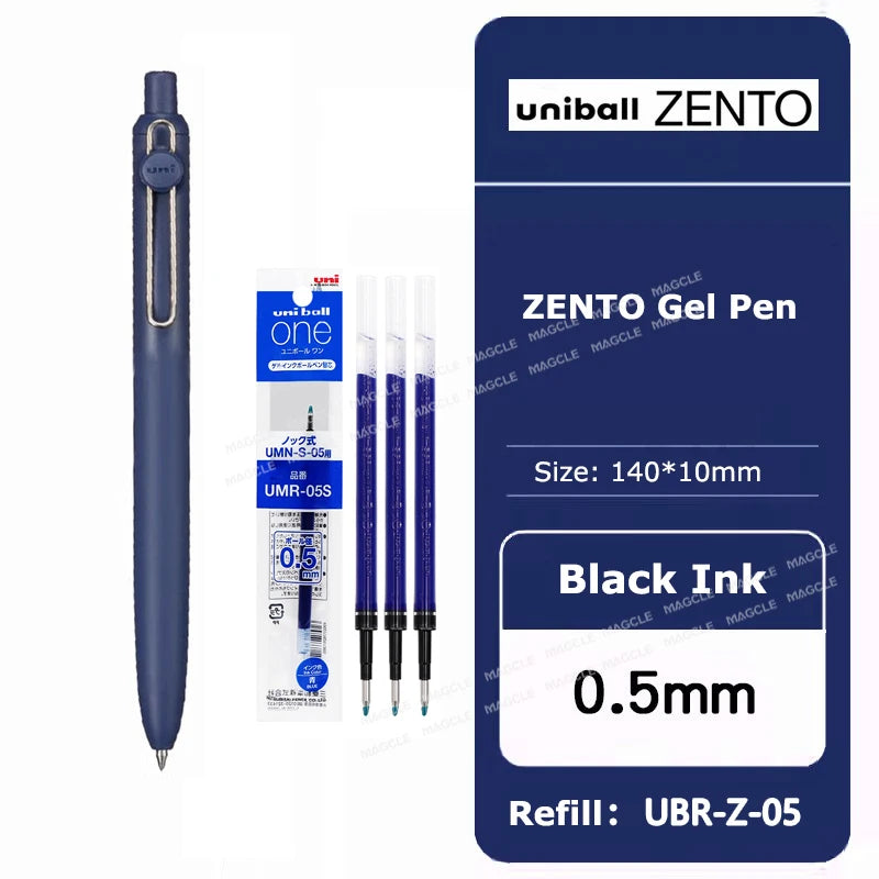 New Uniball Gel Ink Pen 0.5/0.38mm Multiple Colors Rod Smudge-Proof Fine Writing Without Fatigue Notes Journaling Drawing Tools