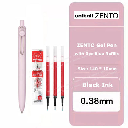 New Uniball Gel Ink Pen 0.5/0.38mm Multiple Colors Rod Smudge-Proof Fine Writing Without Fatigue Notes Journaling Drawing Tools