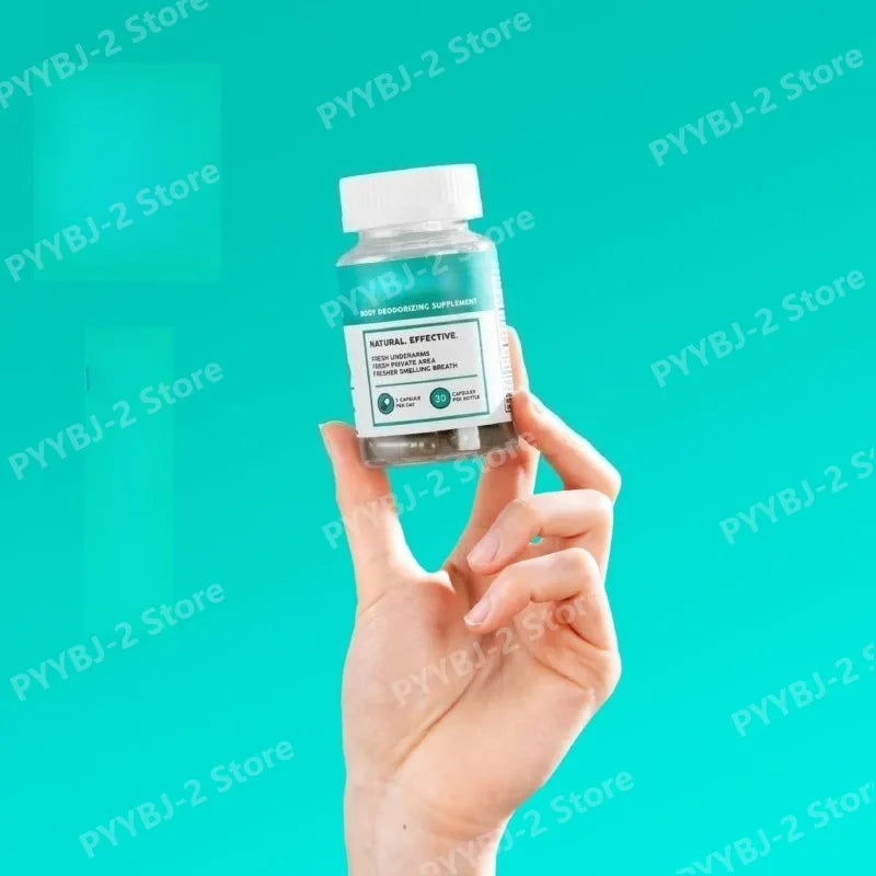 Chlorophyll Capsules - Natural Plant-based Daily Supplements Containing Herbal Ingredients - Plant-based Capsules